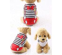 Pet Spring and Summer Vest - Fake Suspender Mesh Dog and Cat Clothing for Teddy, Bichon Frise, and Pomeranian