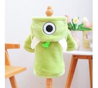 Pet Spring Bright Clothing Source Factory Autumn and Winter Warm Cartoon Flannel Two Leg Transformation Series (Short Flannel Antenna, Medium)