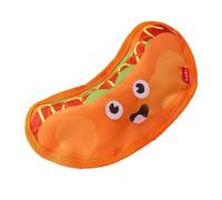 Pet Squeaky Hamburger Toy | Soft Molar Toys | Food Design Sound Grinding Toy Puppy and Teeth Cleaning, Chew Toy for Dog, Cat