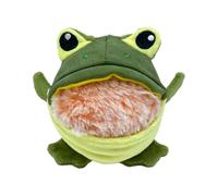 Pet Squeaky Toys, Indestructible Pet Toy, Interactive Detachable Squeaky, Puppy Supplies, Soft Frog and Sharks Plush Dog for Indoor, Small and Medium Dogs