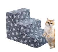 PET Stairs Climbing Ladder with Non-Slip , Lightweight Frame and Zip Zip | Great Support for Small Dogs, Older Cats, Sofa Bed Access, Recovery from Injury and the