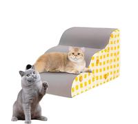 Pet Stairs Dog Ladders - Adjustable Height Pet Steps, Soft Foam Dog Ramp | Washable Cover Dog Stairs,Waterproof High Density Foam Pet Ramp for Sofa, Lightweight Dog Steps for Couch, Bed, Car Travel