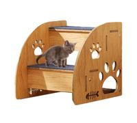 Pet Stairs for Bed Dog Steps Ramp Indoor Pet Stairs, High Bed Climbing Dog Bed Steps, Non-Slip Wooden Dog Stairs for Large/Medium/Small Dogs & Cats, Pet Supplies