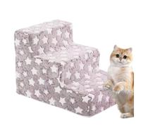 Pet Stairs, Kitten Climbing Stairs, Sofa Access Dog Steps 39x33x29cm/15.35x12.99x11.42 Inches Non-Slip & Stable Base/Removable & Easy To Clean For Puppy Small Breeds Older Injured