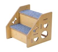 Pet Stairs Non-Slip Wooden Climbing Step