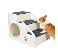 Pet Stairs, Steps Non Slip 4 Tier for Easy Access, Dog Cat Steps for Sofa Bed Play Area Living Home 42x32x32cm/16.54x12.6x12.6inch 860
