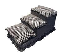 Pet stairway 3-step Anti-bone Pet Stair, Sturdy And Lightweight Cat/dog Bed Ladder, Suitable For All Kinds Of Dogs/cats/pets, Load: 30KG (Size : 63×40×45cm)