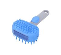 Pet Steam Brush | Dog Bath Brush | Gentle Double-sided Grooming Undercoat Rake Deep-cleaning Knot-proof for Home Short Hair Medium Breed Puppy
