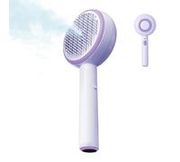 Pet Steam Brush | Rechargeable Self-Cleaning Cat Brush for Shedding,Portable Grooming Tool for Long Short Hair Puppy Kitten Animals