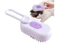 Pet Steam Brush - Steam Brushes, USB Rechargeable Grooming Brush | Smoking Pet Brush Self Cleaning Hair Removal Comb Dom