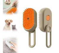 Pet Steam Groomer Brush, 2025 New 3 in 1 Cat Steam Brush for Massaging and Cleaning Shedding Hair, Pet Steamy Brushes Multifunctional Hair Removal Comb for Cats Dogs