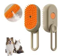 Pet Steam Groomer Brush, Defur Comb for Cats Dogs, New 3 in 1 Steam Cat Steam Brush for Sheddin Grooming, Massage, Cleaning, Multifunctional Hair Removal Comb for Cats Dogs