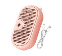 Pet Steamer Brush - Electric for Dogs and Cats | Soft Heated Grooming Brush, Hot Mist Comb, Ionic Pet Spa Tool, Hair Care Steamer for Jascond