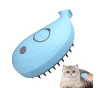 Pet Steamy Comb, 4-in-1 Shedding Tool, Water Spray Groomer, Massage Brush for Cats, 4.53x2.95x2.36 Inches Detangling Remover, Comfortable Coat Care, Lightweight Grooming Tools