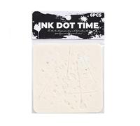 Pet Stencil Art and Craft Ink Dot Drawing Template for Classroom Activities and Crafts Hollow Painting Pet Drawing Template Dots 6pcs