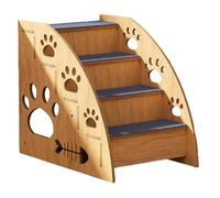 Pet Steps for Cats | Dog Steps Ramp Indoor Pet Stairs - Non-Slip Dog Bed Steps, Cat Stairs Wooden, High Bed Pet Steps for Large/Medium/Small Dogs & Cats