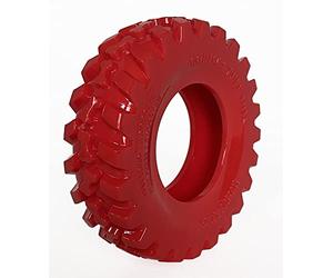 Pet Store The Gorilla Tuff Tyre Dog Toy - Pet Toy, Ideal For Throwing And Retrieval Interactive Games, Discourages Boredom, Help Satisfy Your Dogs Natural Urges To Chew, Emperor Red