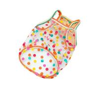 Pet Strap Sunscreen Vest Mesh Strawberries Dog Dog Cat Clothing Supplies Thin Puppies Colorful Dot Top Puppy Clothes