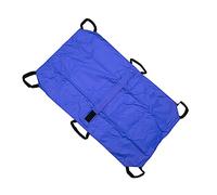 Pet Stretcher for Dogs/Cats - Heavy-Duty Chew-Proof Blue Carrier, Design with Durable Nylon, Emergency Transport & Recovery, Foldable & Portable for Vets/Home Use