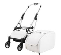 Pet Stroller - 3-in-1 Multifunctional Travel Carrier with Detachable Bag and Storage Basket for Small to Medium Pets