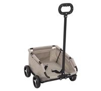 Pet Stroller 4 Wheels - Easy-Fold Dog Cat Stroller for Small Medium Dog Cats Carrier, for Travelling Shopping Walking Playing for Small Dogs Cats(Gray)
