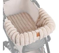 Pet Stroller Cushion - 398 G Magnetic Closure Mat, Plush Soft Pad | Washable Travel Blanket Protector For Cats Puppies Outdoor Indoor Comfort Hygiene Coziness Portable Pet Accessory