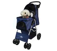 Pet Stroller Dog Cat Puppy Pram Pushchair Travel Cart Buggy Carrier