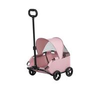 Pet Stroller - Folding Dog Carriage for Travel, Lightweight Cat Puppy Carrier with Mesh Window, Outdoor Gear for Walking, Park, Beach, Shopping Mall, Vet Visits, Sturdy Frame, 20.87 Inches
