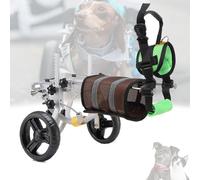 Pet Stroller for Dogs and Cats, 2-Wheel Mobility Cart, Supports Stability for Weak Legs, Ideal for Aging Pets, Easy to Use and Navigate, Comfortable Design