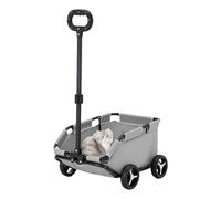 Pet Stroller for Dogs and Cats Lightweight Foldable Pet Cart with 4 Wheels Dog and Cat Stroller for Small Puppies and Kittens