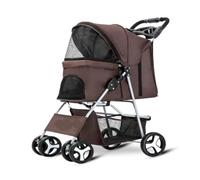 Pet Stroller for Small and Medium Dogs and Cats - Lightweight Folding Pushchair for Teddy Breeds