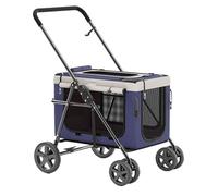 Pet Stroller Lightweight Breathable Pet Stroller Foldable Travel Puppy Stroller Dog Stroller for Medium to Small Cats and Dogs