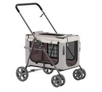 Pet Stroller Lightweight Breathable Pet Stroller Foldable Travel Puppy Stroller Dog Stroller for Medium to Small Cats and Dogs