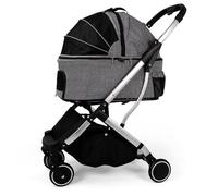 Pet Stroller Lightweight Foldable Pet Stroller Cat Strollers Carrier Breathable Pet Car Separable Dog Stroller for Medium Small Dogs