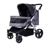 Pet Stroller Outdoor Folding Pet Stroller Dog and Cat Foldable Stroller Portable Outdoor Stroller Pet Breathable Stroller Small Pet Stroller(G)