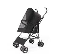 Pet Stroller Outdoor Pet Stroller, Dog and Cat Stroller, Portable Outdoor Stroller, Small and Medium-Sized Stroller Small Pet Stroller(Black)