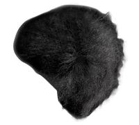 Pet Styling Exercise Synthetic Fibre Dog Head Mannequin Model with Uncut Hair for DIY, Dog Care Training Training Pet Care Practice Head Mannequins Model