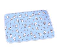 Pet Summer Cooling Mat - 50x70cm Self Cooling Pad,Non-Slip Design for Dogs,Cats Washable, Lightweight (1pc)