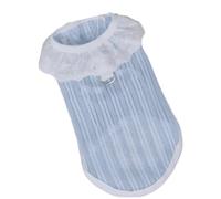 Pet Summer Vest Breathable Cool Short-sleeved for Small Medium Large Dogs Cats(Blue,6XL)