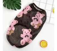 Pet Summer Vest with Big Bear Print - Ultra-Thin & Breathable for Dogs and Cats