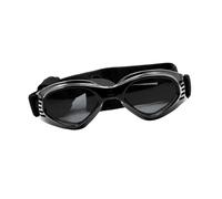 Pet Sun Glasses for Small Breeds Windproof Foldable Goggles with Adjustable Elastic Strap for Pet Travel and Outdoor Sport Dog Sun Glasses