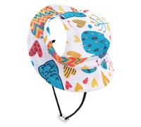 Pet Sun Hat for Cats Breathable Sunlight Blocking Round-Brim