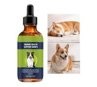 Pet Supplements, 60ml Body Care Liquid Drops, Old Dog Supplement, for Puppy Kitten Pet Daily Shiny Coat Support Energy