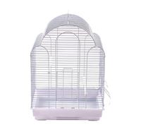 Pet Supplies Birdcage Metal Bird Cage Travel Carrier Cage With Tray Parrot Travel Birds Cage For Cockatiels Conures Carrier Cage(Blue)