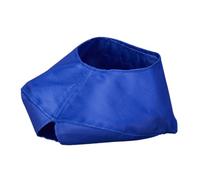 Pet Supplies Cat Cover Eye Grooming Tool Breathable Muzzle for Travel and Bathing - Grooming for Your Feline Friend (Blue, L)