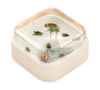 Pet Supplies Ecological small turtle breeding tank for household use with sun drying platform Turtle Tank