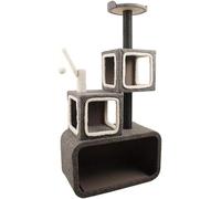 Pet Supplies Northern Europe Luxury Cat Tree House Grind Claws Cat Climbing Frame Natural Sisal Scratching Post Villa 135CM