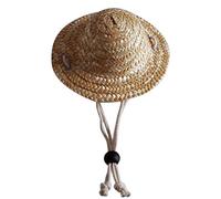Pet Supplies Pet Hat Cat Love Dog Super Cute Straw Hat Natural Material Grass Knitting Excellent Quality