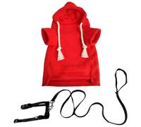 Pet Sweater - Warm Hoodie with Harness for Ferrets, Hamsters, Rabbits | Rabbit & Squirrel Outfit Chihuahua, Cat, Small Dogs | Funny Winter Pet Clothes, Photo Shoots