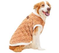 Pet Sweaters, Medium Dog Sweater, Plush Dog Cold Weather Coats, Thick Pet Clothes for Cold Weather, Warm Snow Jacket, A